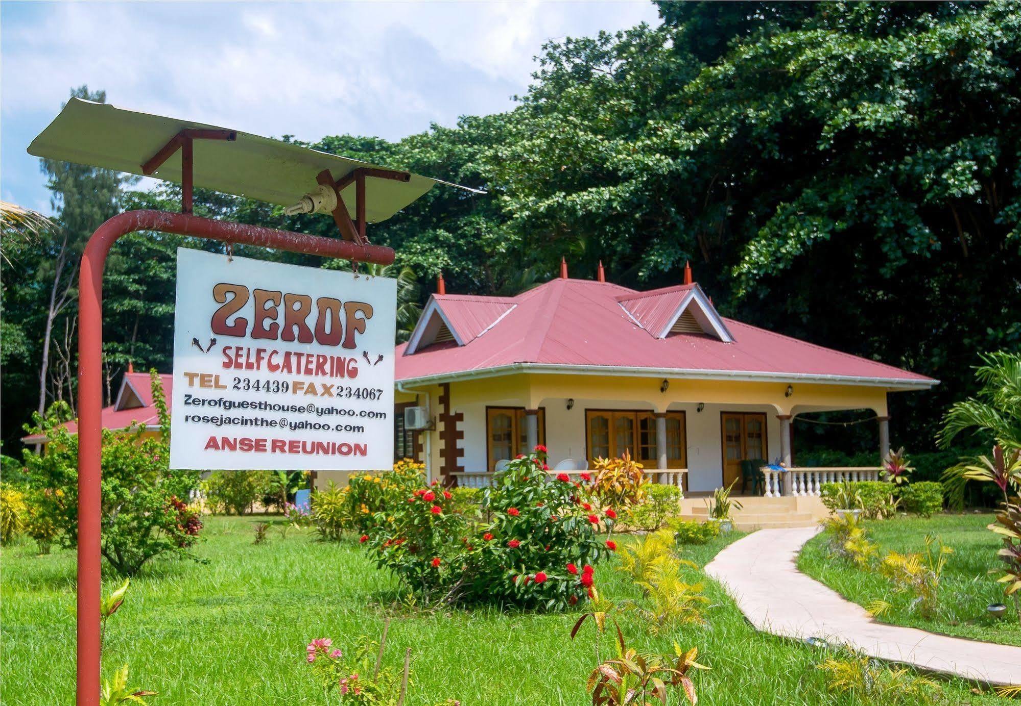 Zerof Self Catering Apartments La Digue Buitenkant foto